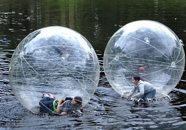 Inflatable Bubbles For People On Water 19