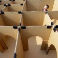 Cardboard Fortress For Your Community's Princes and Princesses